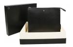 MONTBLANC Кожаный клатч Regular Men's Black - фото 5