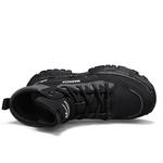 Ботинки Мартин мужские Warrior Short черные, черно-серые - фото 5