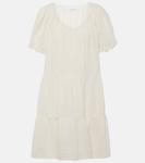 Мини-платье Helena из хлопка Velvet, Coconut - фото