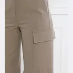 Брюки Elda классического кроя Marella, хаки - фото 4