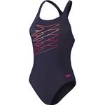 Swimsuit plmt mdlt 1pc jf nvy/multi Speedo, мультиколор - фото