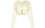 Alexander Wang SS22 Вязаный свитер Women's Yellow - фото