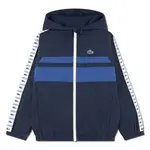 Куртка Lacoste Kids Track Windbreaker, синий - фото