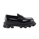 Кроссовки Valentino Trackstud Loafer, черный - фото