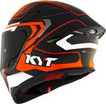 Шлем KYT tt-revo overtech, Black/Orange - фото 4