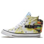 Кроссовки chuck taylor all star high 'buckle up - rainbow tie-dye' Converse, мультиколор - фото