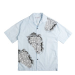 Рубашка Jw Anderson Grape Short Sleeve Shirt JW Anderson, синий - фото