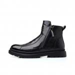 LUNMADENG Черно-коричневые мужские ботинки Black/Brown - фото 11