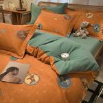 LUOLAI HOME Комплект постельного белья, 180 см, 4 предмета - фото 5