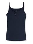 Топ Schiesser, темно-синий - фото