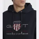 Толстовка обычного кроя Gant, синий - фото 4