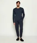 Лонгслив regular fit Ea7, темно-синий - фото 2