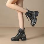 Ботинки Martin Boot женские Zhr, черный - фото 8