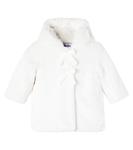 Детское пальто с бантом Tartine et Chocolat, Nacre - фото