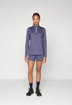 Топ ASICS CORE 1/2 ZIP WINTER TOP, Indigo Fog/Lilac - фото 2