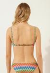 Верх бикини ELEGANT CHEVRON. Calzedonia, мультиколор - фото 3