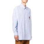Рубашка Kenzo Logo Button-Down, синий - фото 4