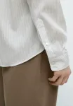 Полосатая рубашка Massimo Dutti, White - фото 4
