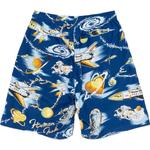 Шорты с космическим принтом HUMAN MADE, синий - фото 4