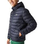 LACOSTE Стеганая куртка с капюшоном и нашивкой с логотипом, Marine Blue - фото 6