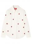 Блуза TATUUM Button-down blouse, Off White/Off-White - фото 7
