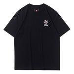 Футболка с рисунком сакуры Li-Ning, черный - фото