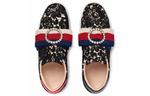 Кеды женские Gucci с кружевом, черный / белый - фото 3