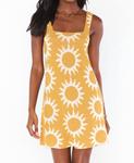 Платье-мини Mellow In Paradise Sun Knit Show Me Your Mumu - фото