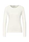 Топ Street One Long sleeved top, Weiß/Off-White - фото 5