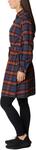 Платье Columbia Womens Holly Hideaway Flannel, Warm Copper Simple Tartan - фото 3