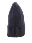 Шапка бини Silli05 в рубчик с нашивкой-логотипом Peuterey, синий - фото 3
