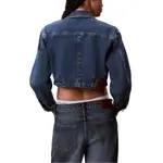 Джинсовая куртка женская Calvin Klein, синий - фото 3