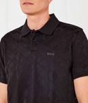 Рубашка поло Relaxed fit Boss Green, черный - фото 4