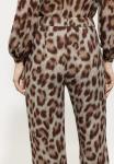 Брюки Luisa Cerano FLARED-MIT ANIMAL-PRINT, Multi Coloured/Brown - фото 4