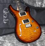 Электрогитара 2023 PRS - CE24 Bolt-On Semi-Hollow - Black Amber - фото