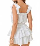 Ромпер Darla с завязками белый Day + moon - фото 4