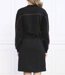 Платье Karl Lagerfeld contrast stitch, черный - фото 4