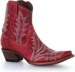 Женские ботильоны Circle G L5704, Red - фото