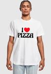 Рубашка Mister Tee Love Pizza, белый - фото 2
