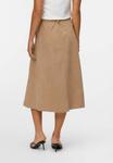 Юбка Vero Moda VMVILJA HOHE TAILLE , Silver Mink/Sand - фото 3