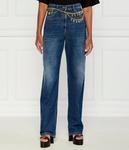 Джинсы Elisabetta Franchi, синий - фото 3