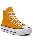 Тканевые кроссовки Chuck Taylor All Star Lift Platform Converse, желтый - фото 2