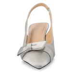 Туфли-слингбеки Paloma Journee, satin/silver - фото 3