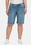 Джинсовые шорты-бермуды стрейч sheego, цвет Light Blue Denim - фото 3