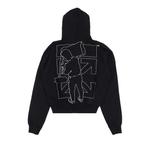 Худи Off-White Barrel Worker Over Hoodie, Black - фото 2