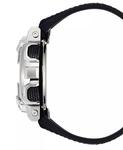 Мужской аналогово-цифровой черный полимерный ремешок, 52 мм, GM110-1A G-Shock, черный - фото 7