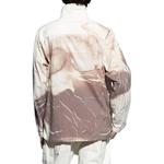 Куртка мужская Stone Island с градиентным принтом, коричневый - фото 4