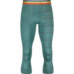 Мужские брюки 185 Rock'N'Wool 3/4 Ortovox, зеленый - фото