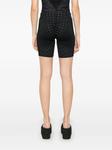 Байкерские шорты с монограммой MISBHV, черный - фото 4