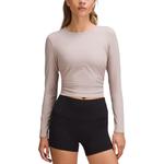 Футболка All It Takes Crop Top Women's Lululemon, розовый - фото